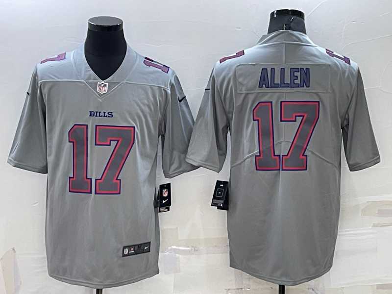 Men's Buffalo Bills #17 Josh Allen Grey Atmosphere Fashion 2022 Vapor Untouchable Stitched Limited Jersey,We sell and wholesale Men's Buffalo Bills #17 Josh Allen Grey Atmosphere Fashion 2022 Vapor Untouchable Stitched Limited Jersey on line form chian!